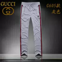 sweatpants gucci hommes acheter new cotton 2013 italy g605 gray